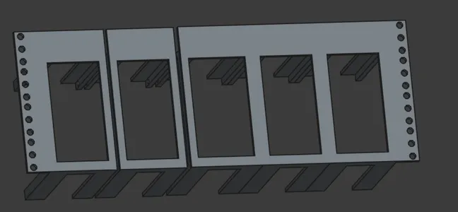 The design in freecad.